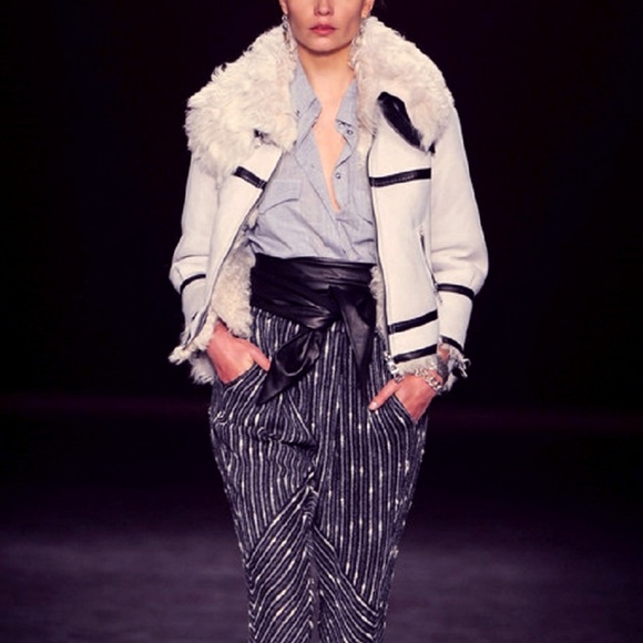 Isabel Marant Jackets & Blazers - Runway Isabel Marant Micha Suede Shearling